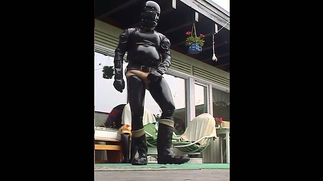 Roxina Cum In Rubber Boots