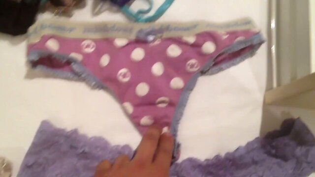 Tour of my sisters sexy panty, bra and lingerie