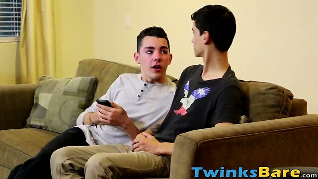 The tight twink Holden Ross is addicted to a cock in