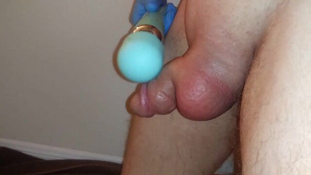 Pumped-Up Package: Huge, Swollen Cock with Big Balls