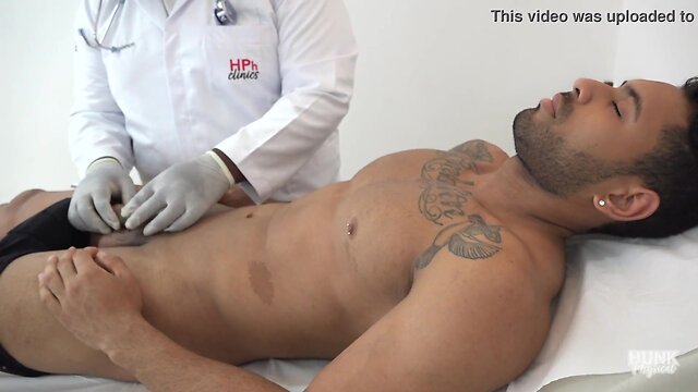 The Muscle Man`s Thorough Medical Exam: Anal Exam,